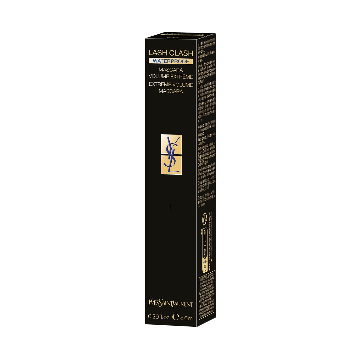 LASH CLASH WATERPROOF YVES SAINT LAURENT (MASCARA DE PESTAÑAS)